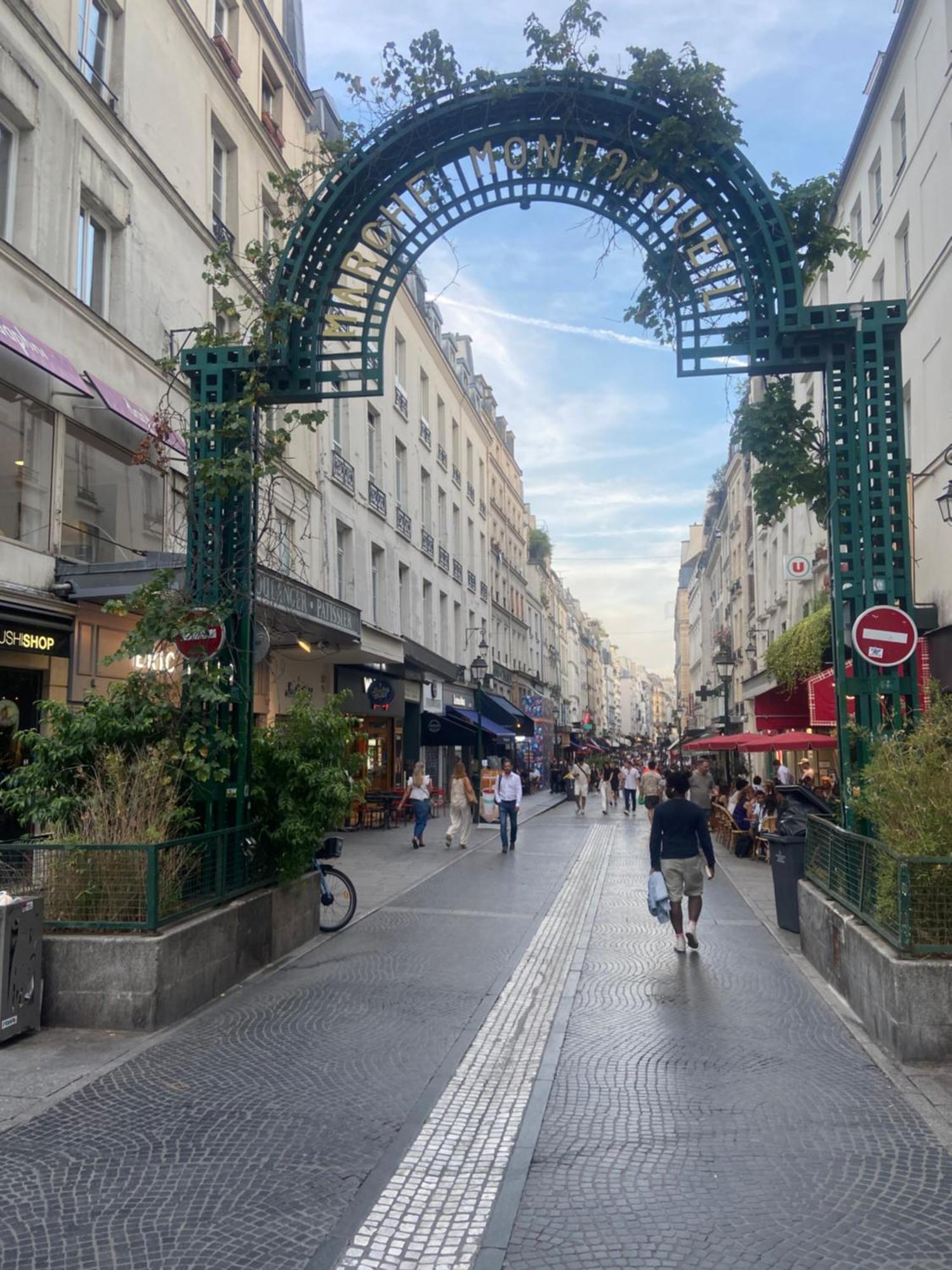 Appartement Paris Rue Montorgueil Exterior foto